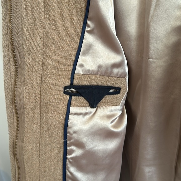 J. Crew Tan Pea Coat - Picture 3 of 4
